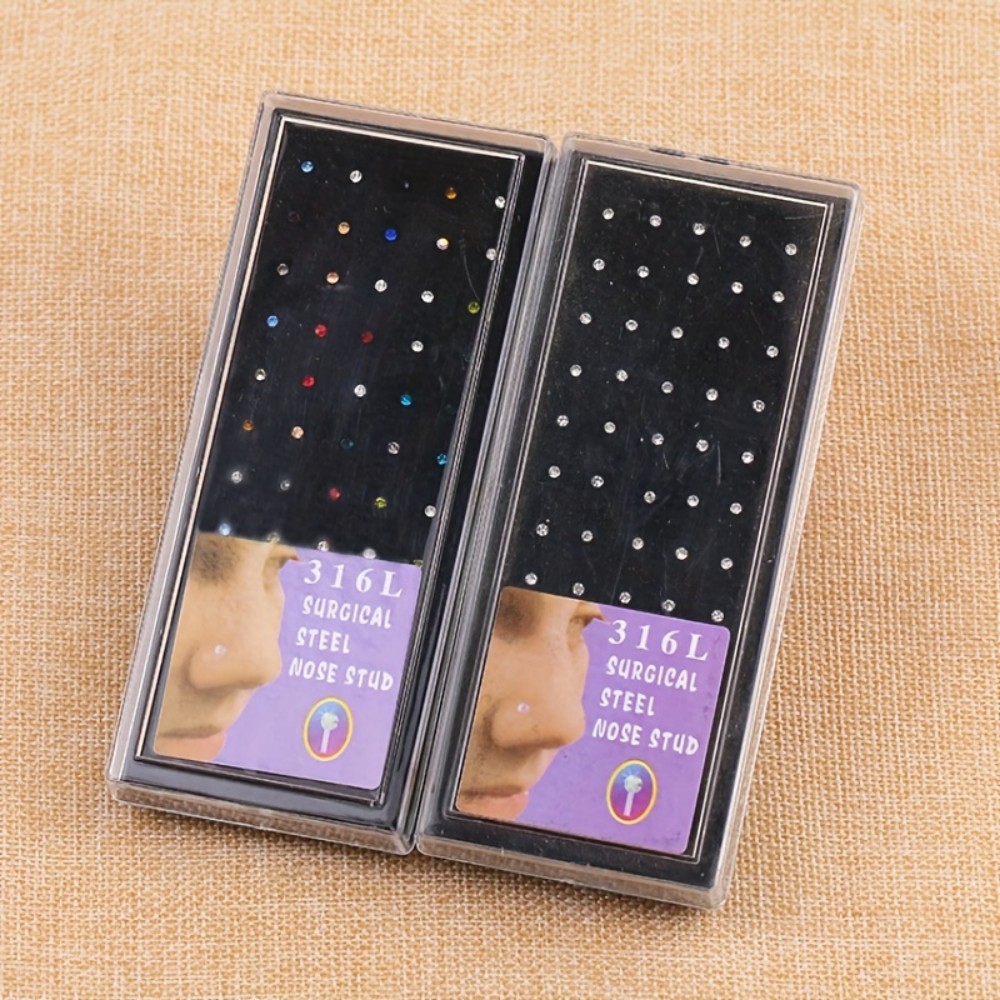 60 adet Burun Halkası Seti Dam - Body Jewelry In Store incelemesi ve fiyatı
