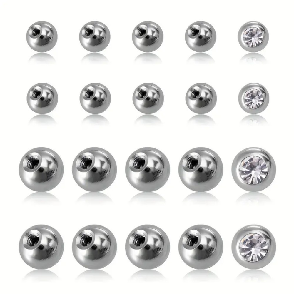 10 adet piercing topları 3mm 5 - Body Jewelry In Store incelemesi ve fiyatı