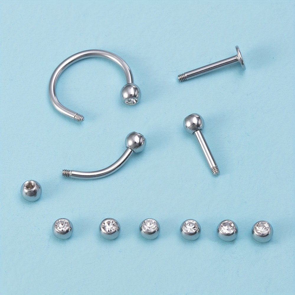10 adet piercing topları 3mm 5 - Body Jewelry In Store incelemesi ve fiyatı