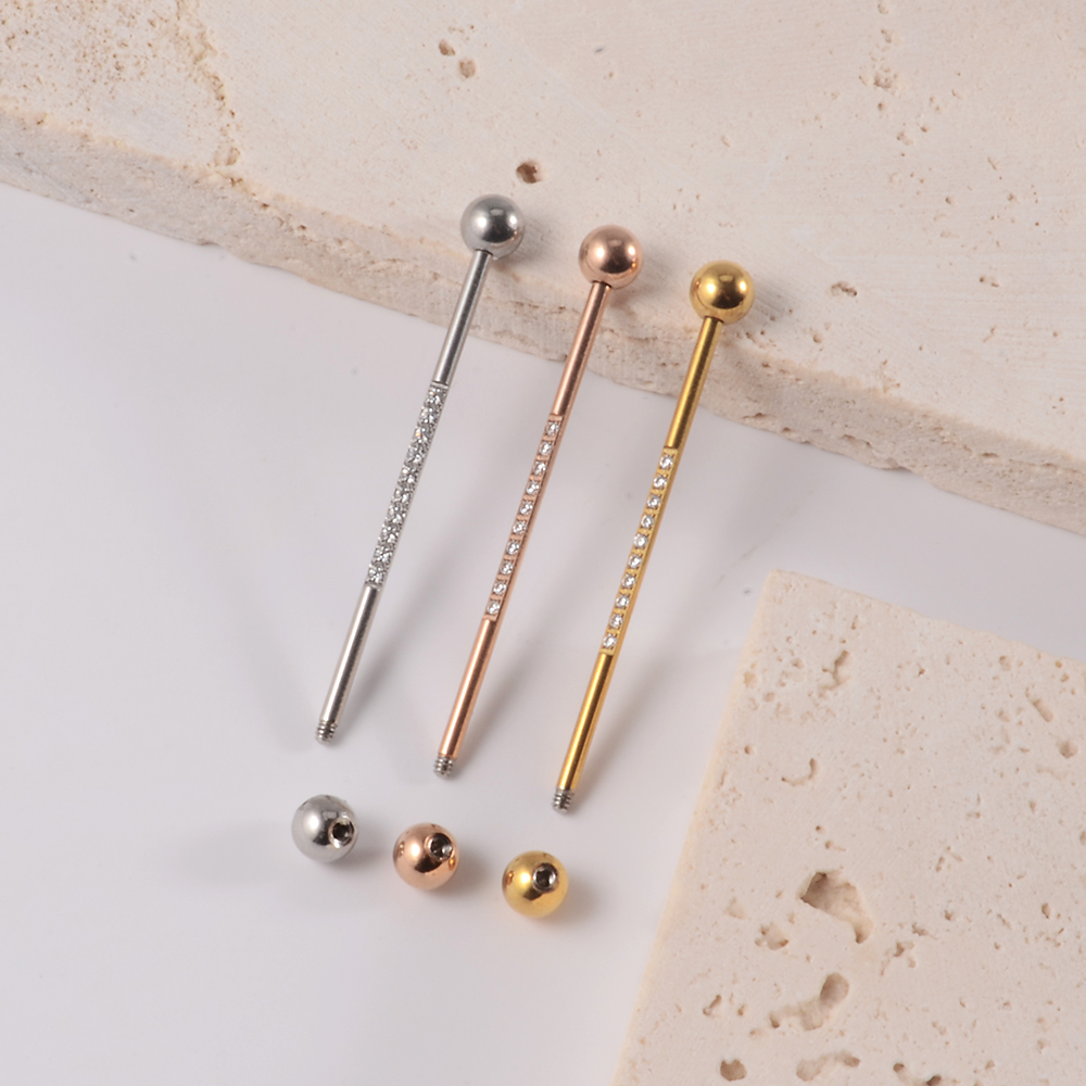 1 adet paslanmaz çelik endüstr - Body Jewelry Industrial incelemesi ve fiyatı