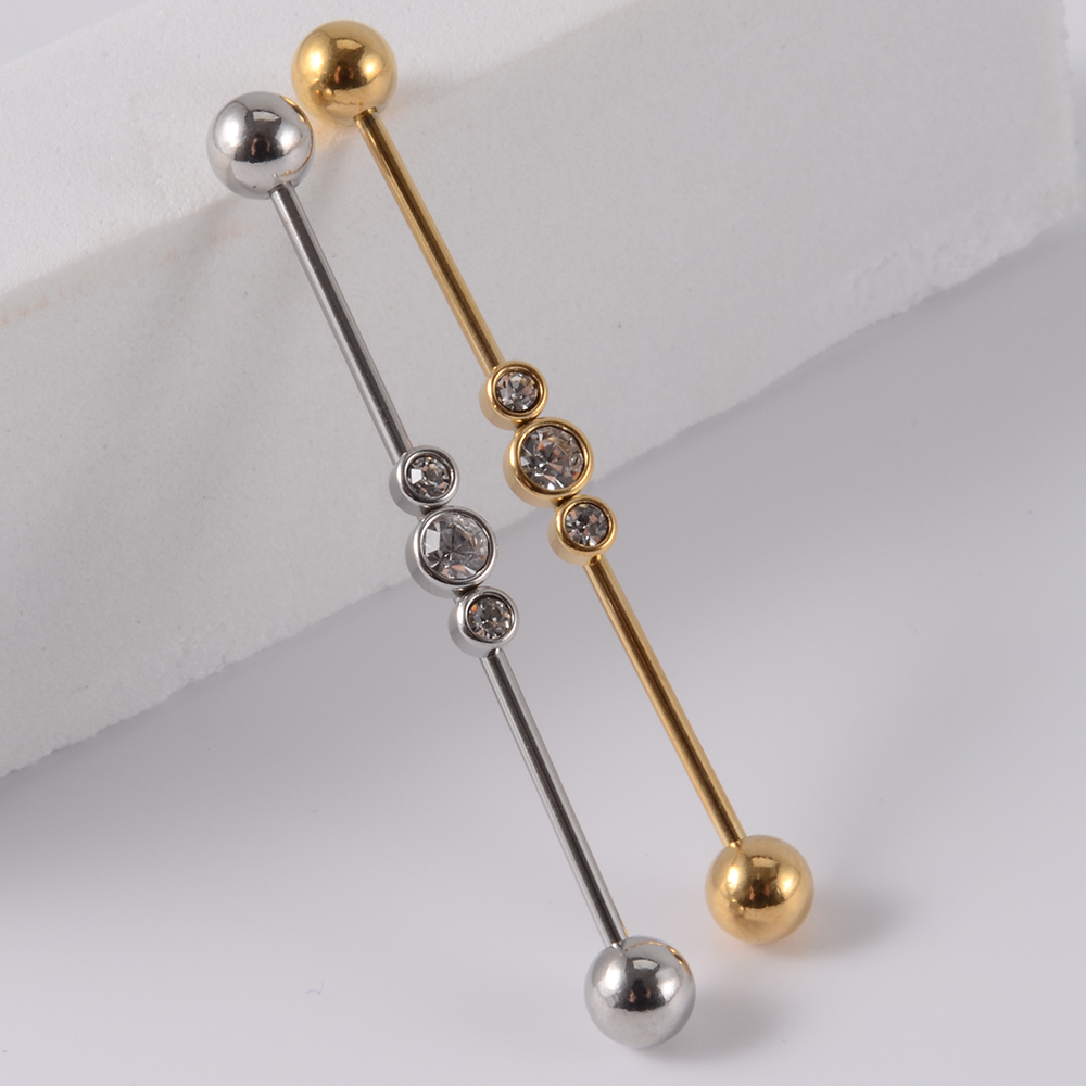 1 adet paslanmaz çelik endüstr - Body Jewelry Industrial incelemesi ve fiyatı