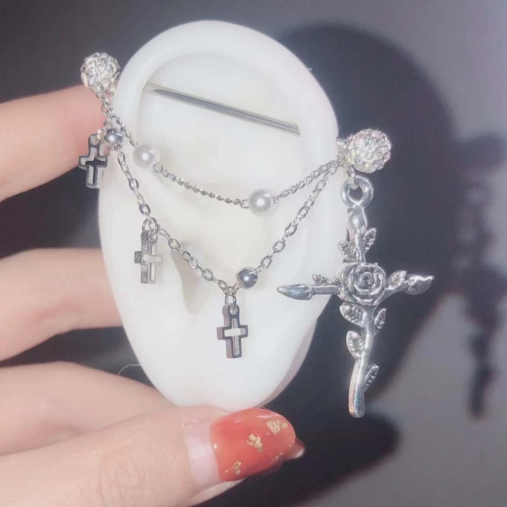 1 adet endüstriyel iskele halt - Body Jewelry Industrial incelemesi ve fiyatı