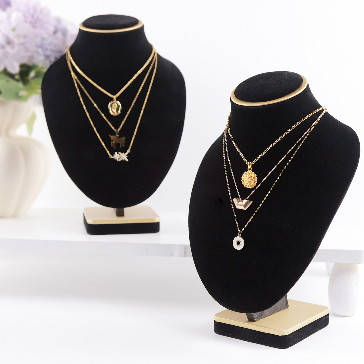 Siyah Kadife Takı Göstericiler - Body Jewelry In Store incelemesi ve fiyatı