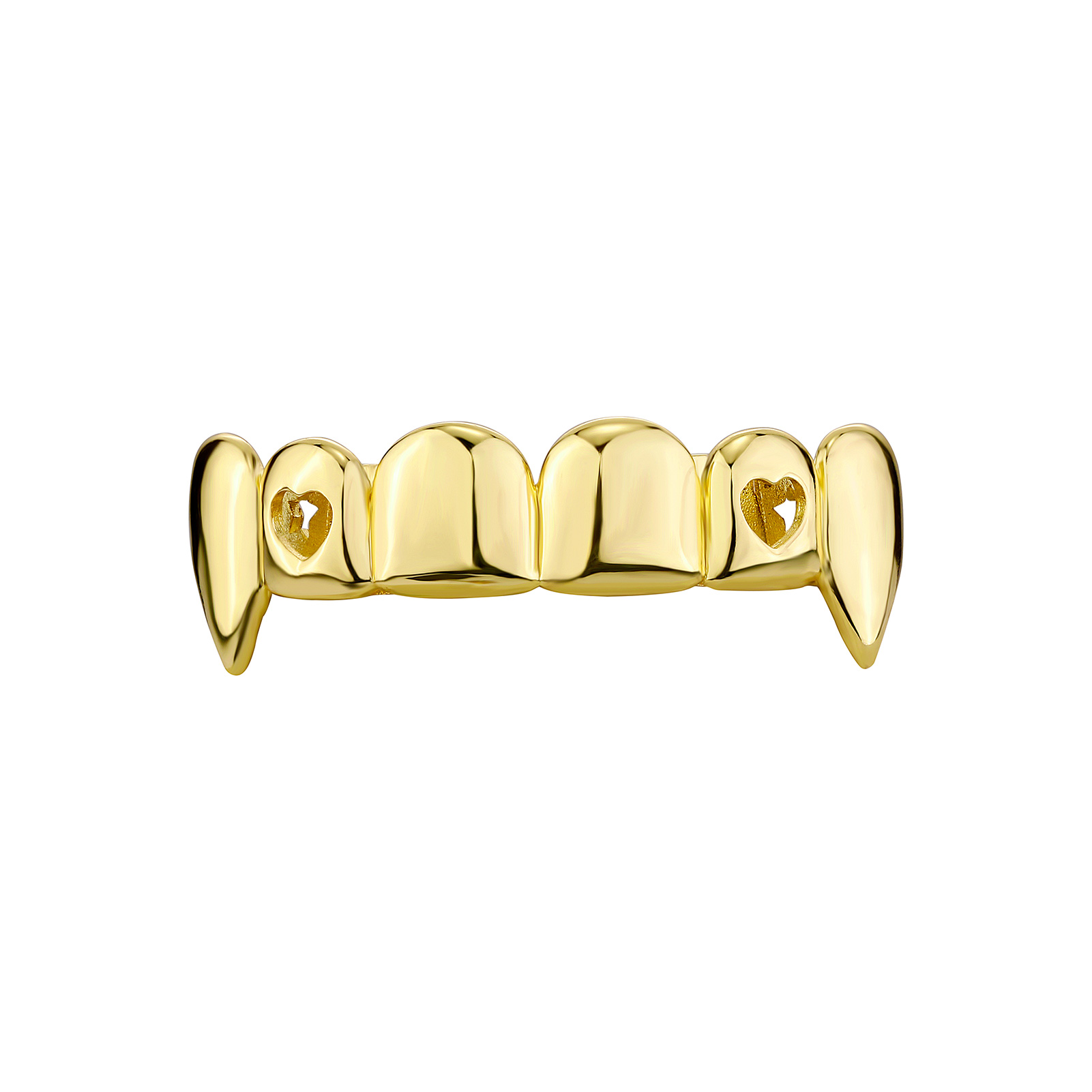 TOPGRILLZ Gold Silver Plated H - Body Jewelry Real Gold incelemesi ve fiyatı