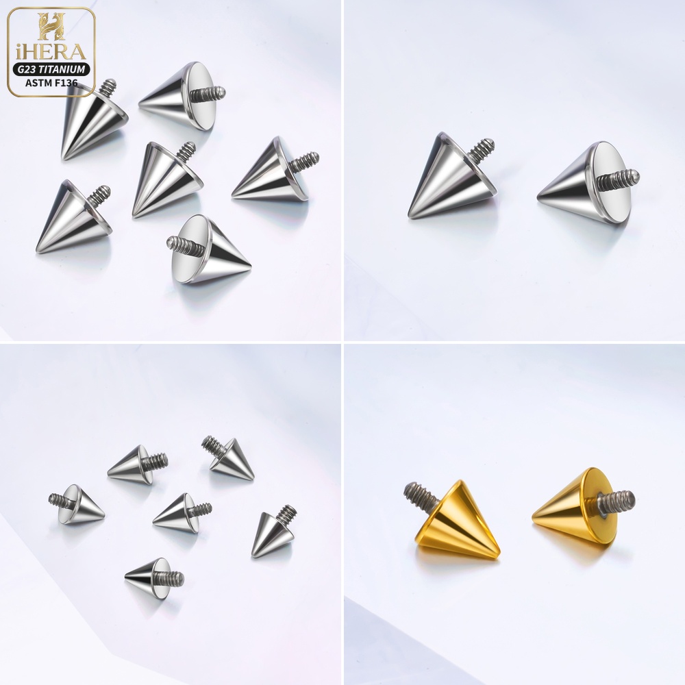 Titanyum Top Koni Yedek Parça  - Body Jewelry Industrial incelemesi ve fiyatı