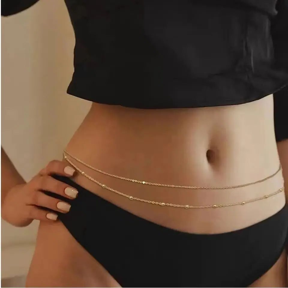HipHop Çift Katmanlar Göbek Zi - Body Jewelry For You incelemesi ve fiyatı