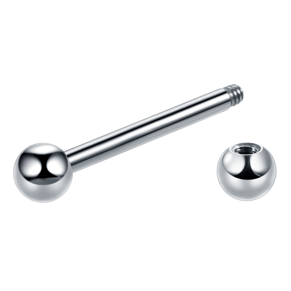 1 adet 14G 16G titanyum endüst - Body Jewelry Industrial incelemesi ve fiyatı