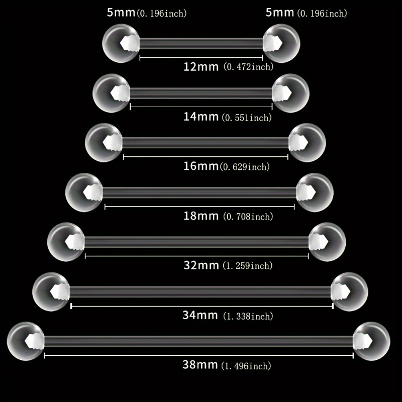 JKC Mağaza 10 adet Akrilik Hal - Body Jewelry In Store incelemesi ve fiyatı