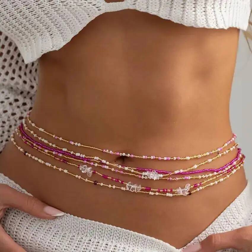SHIXIN 6 Parça/Set Boho Renkli - Body Jewelry For You incelemesi ve fiyatı